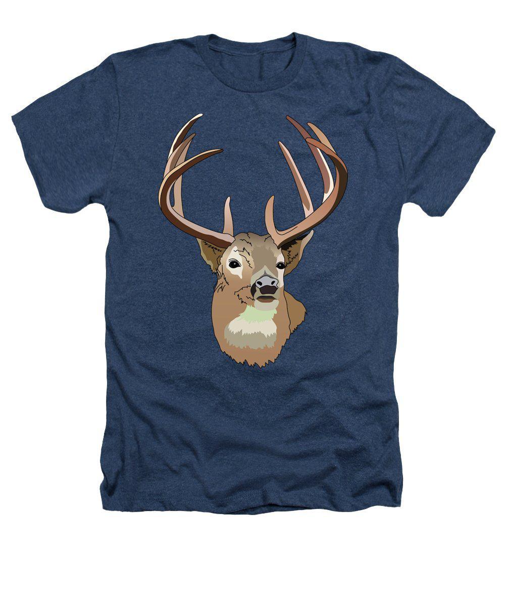 Deer Silhouette - Heathers T-Shirt