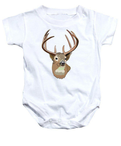 Deer Silhouette - Baby Onesie