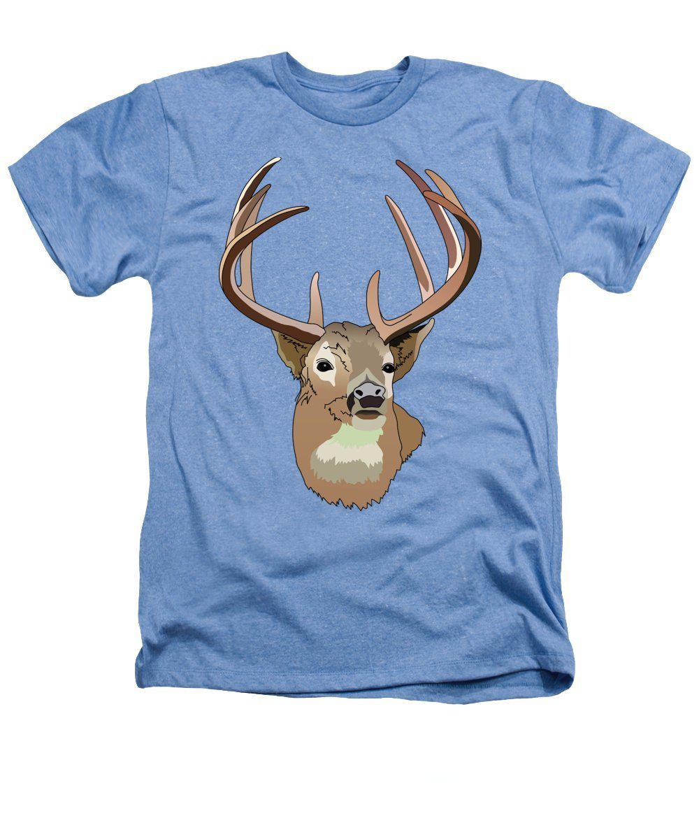 Deer Silhouette - Heathers T-Shirt