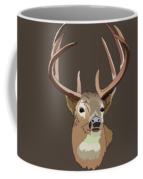 Deer Silhouette - Coffee Mug