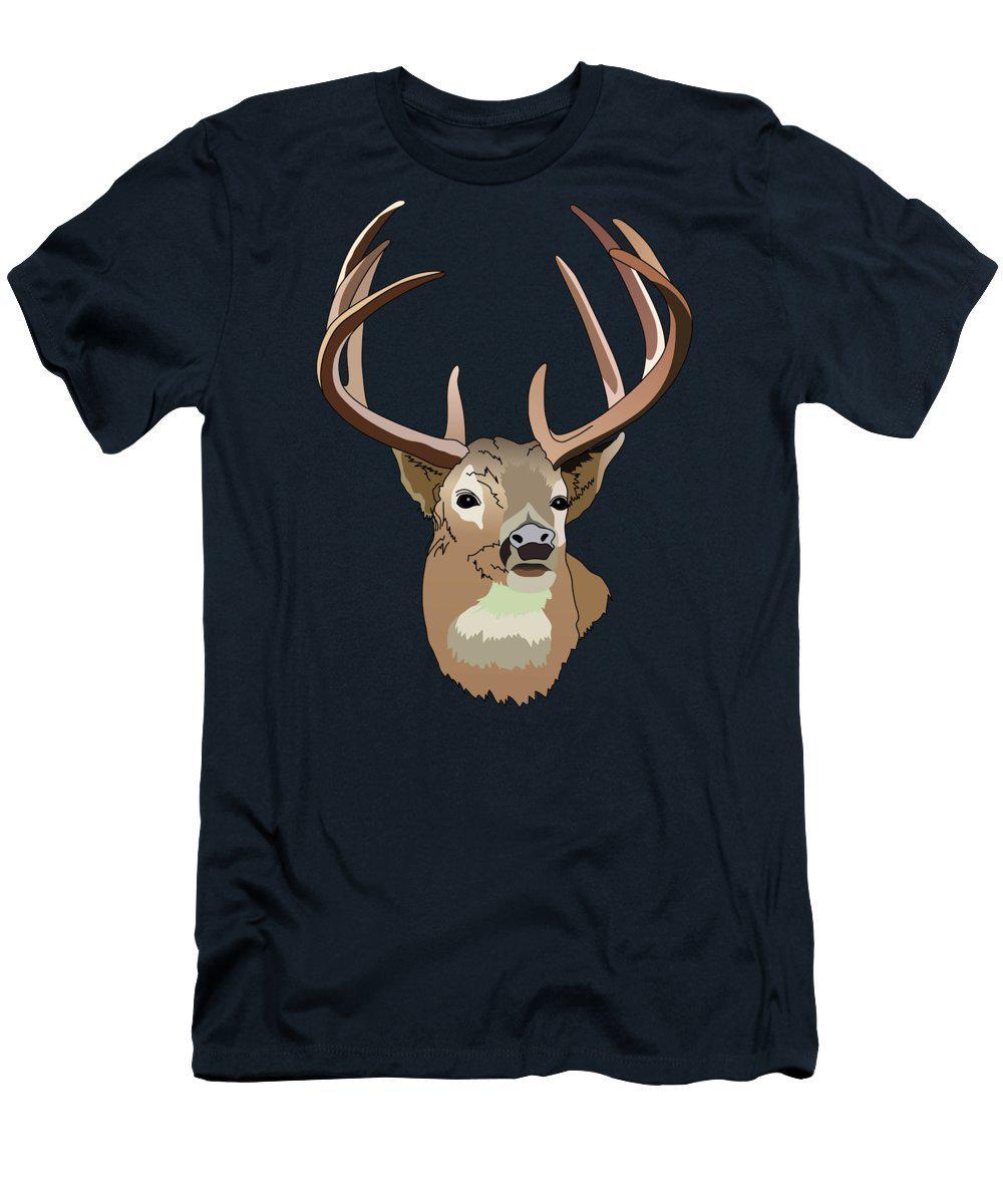 Deer Silhouette - Men's T-Shirt (Athletic Fit)