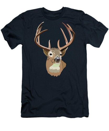 Deer Silhouette - Men's T-Shirt (Athletic Fit)