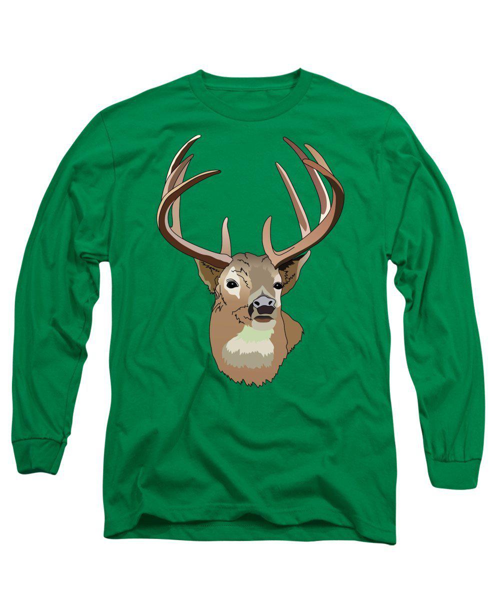 Deer Silhouette - Long Sleeve T-Shirt