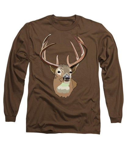 Deer Silhouette - Long Sleeve T-Shirt