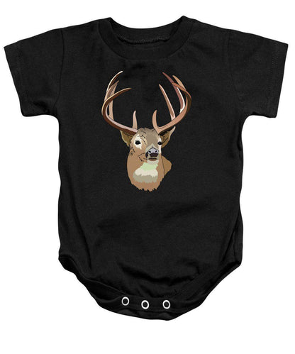Deer Silhouette - Baby Onesie