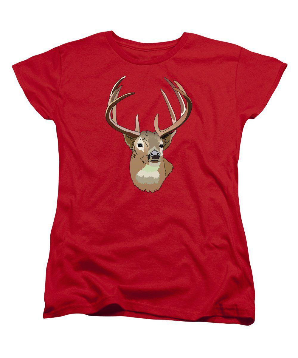 Deer Silhouette - Women's T-Shirt (Standard Fit)