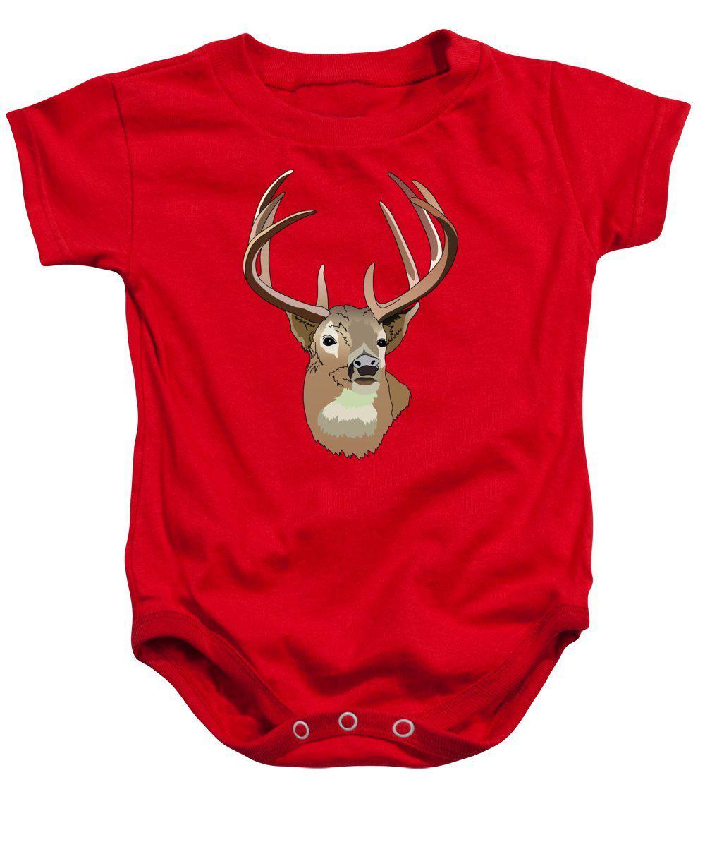 Deer Silhouette - Baby Onesie