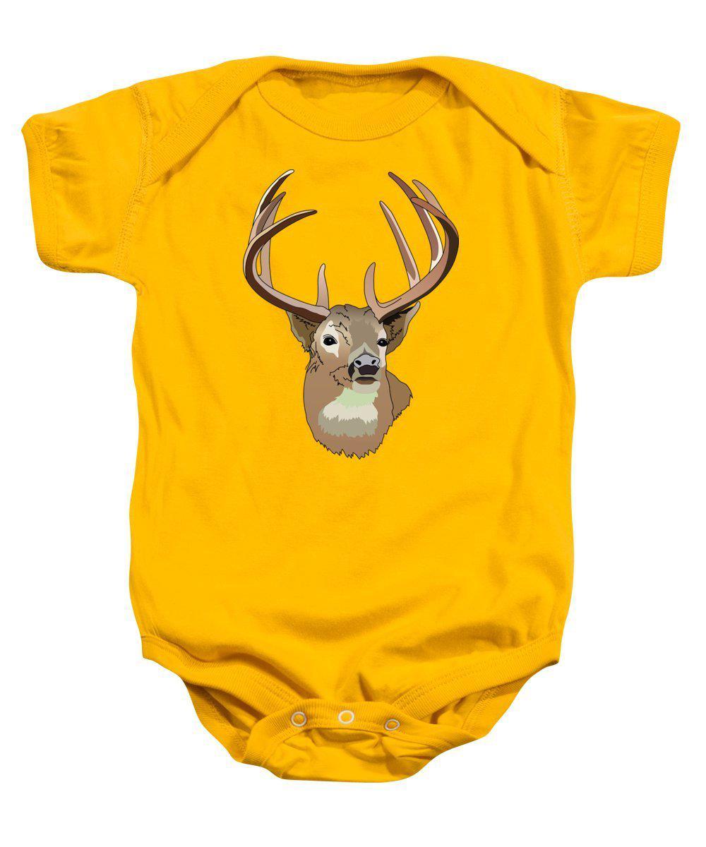 Deer Silhouette - Baby Onesie