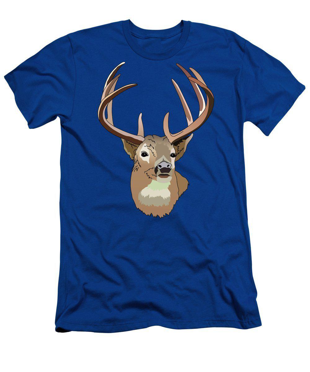 Deer Silhouette - Men's T-Shirt (Athletic Fit)