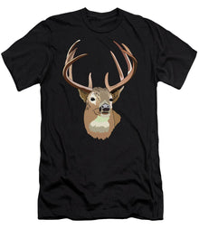 Deer Silhouette - Men's T-Shirt (Athletic Fit)