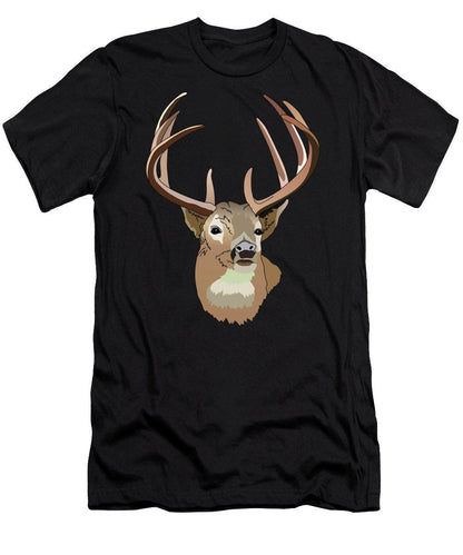 Deer Silhouette - Men's T-Shirt (Athletic Fit)