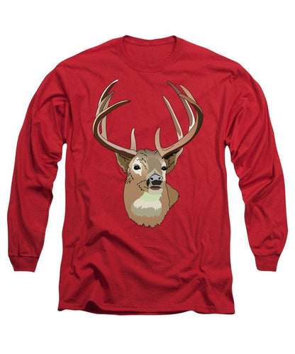 Deer Silhouette - Long Sleeve T-Shirt