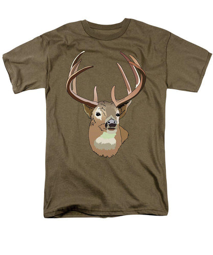 Deer Silhouette - Men's T-Shirt  (Regular Fit)