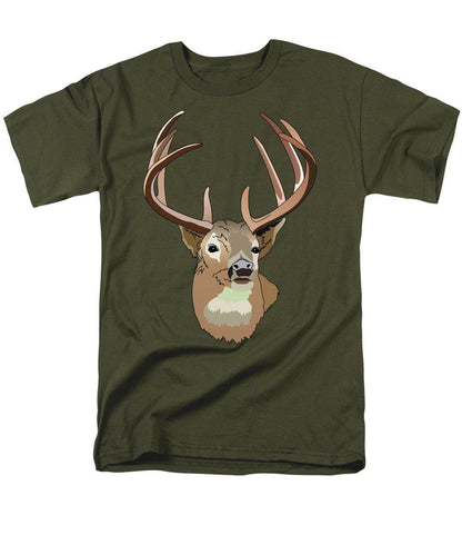 Deer Silhouette - Men's T-Shirt  (Regular Fit)