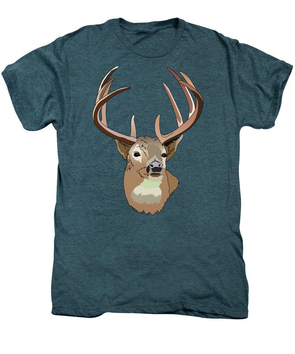 Deer Silhouette - Men's Premium T-Shirt