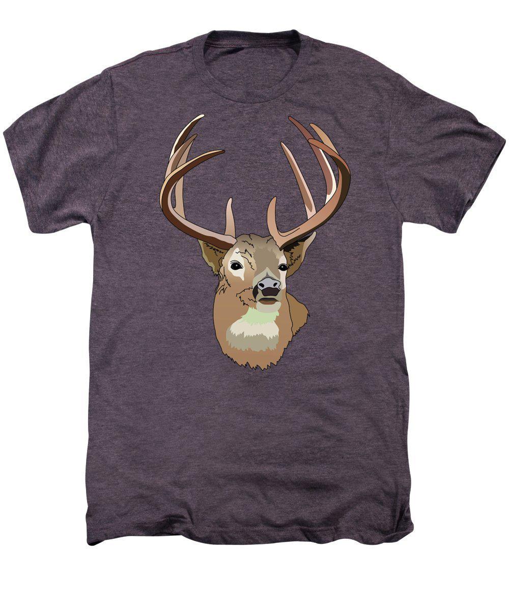 Deer Silhouette - Men's Premium T-Shirt
