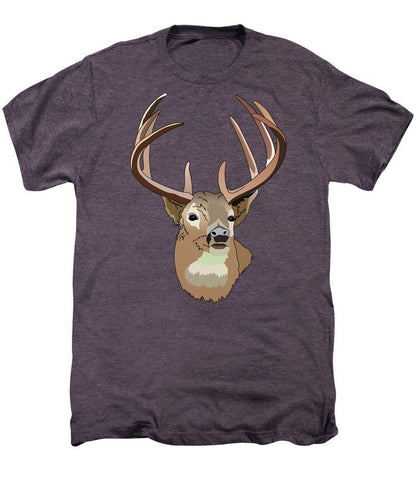 Deer Silhouette - Men's Premium T-Shirt