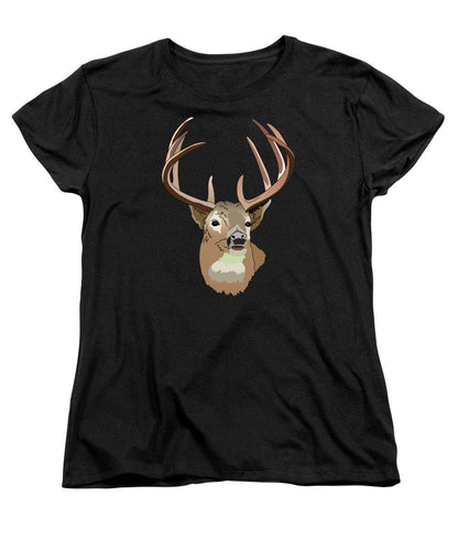 Deer Silhouette - Women's T-Shirt (Standard Fit)