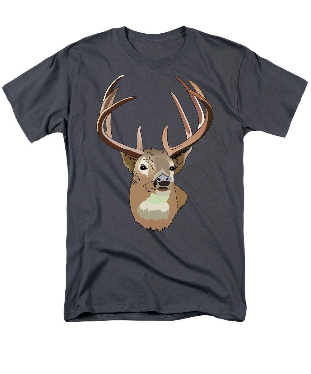 Deer Silhouette - Men's T-Shirt  (Regular Fit)