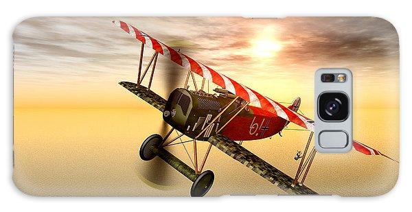 Biplane In The Sunset - Phone Case