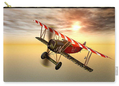 Biplane In The Sunset - Carry-All Pouch