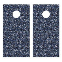 Digital Camo Navy Design Cornhole Decal Wrap