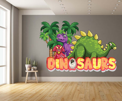 Dinosaurs Wall Art Decal