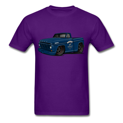 1967 Ford F-100 Men's T-Shirt - purple