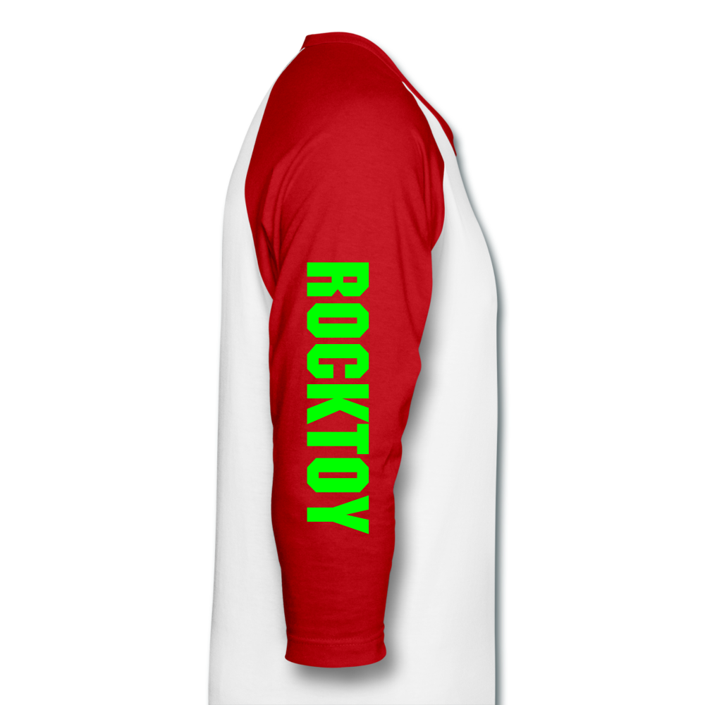 Baseball T-Shirt - white/red