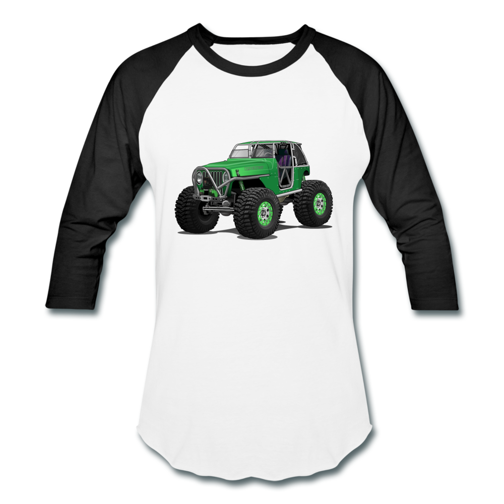 Baseball T-Shirt - white/black