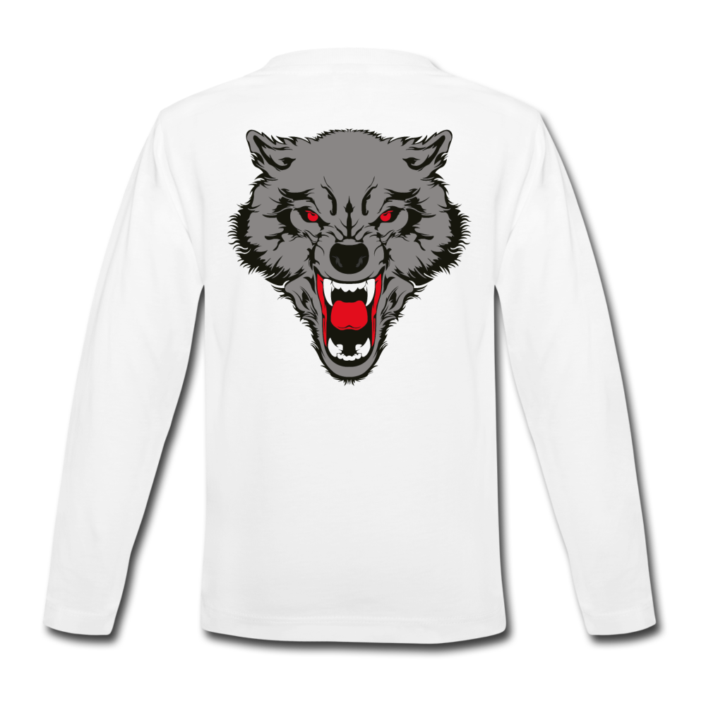 It's Just a Husky Kids' Premium Long Sleeve T-Shirt - white