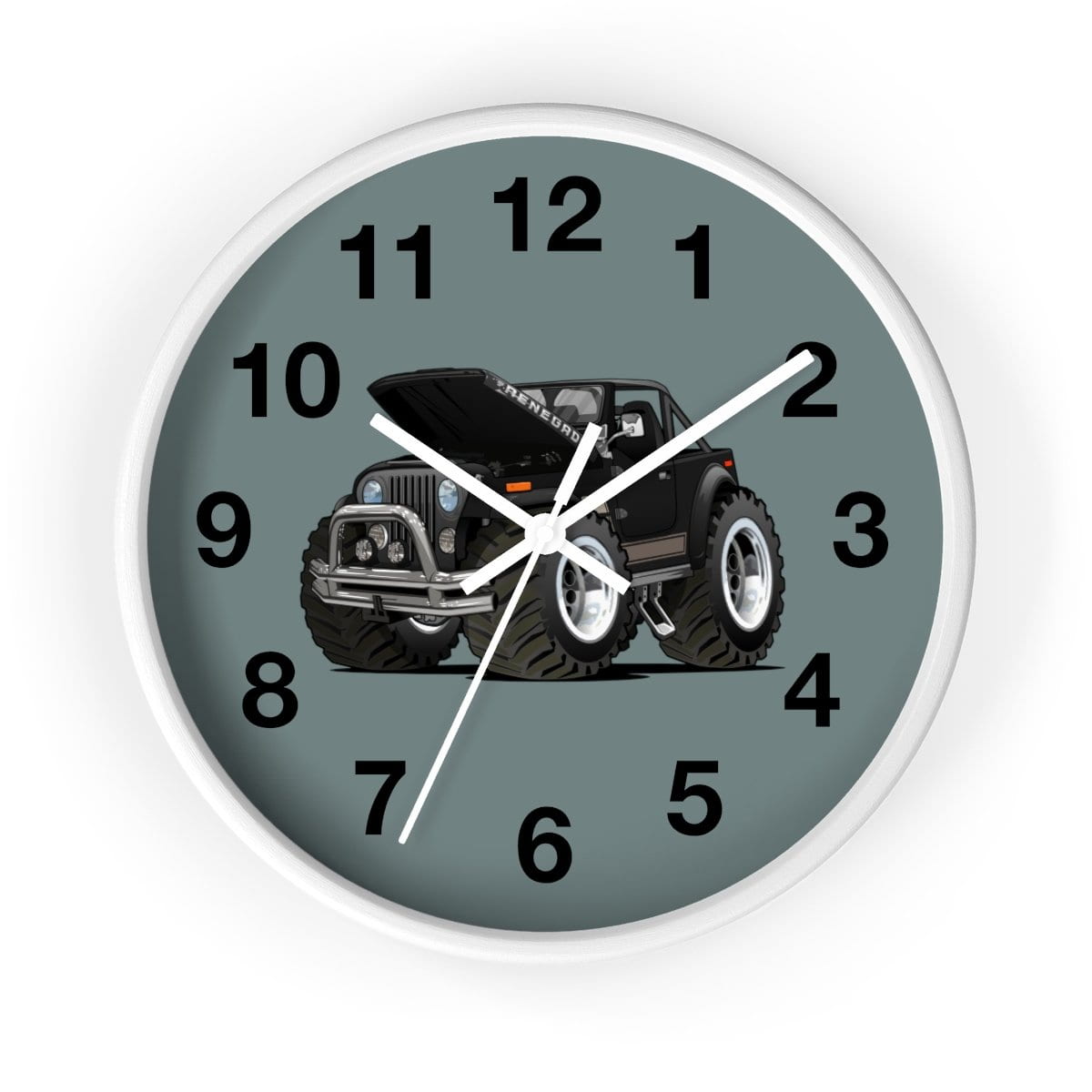 1978 Jeep CJ Renegade Hot Rod Wall clock