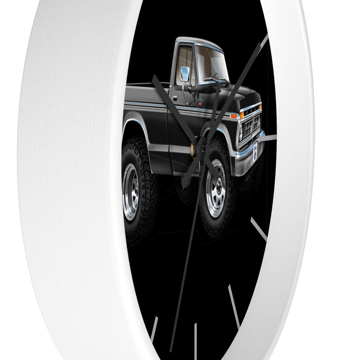 1976 F-150 Ranger XLT 4x4 Pickup Truck Wall clock