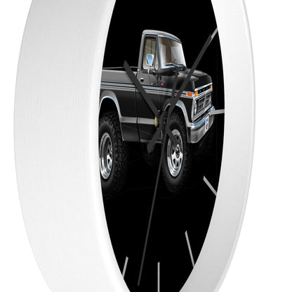 1976 F-150 Ranger XLT 4x4 Pickup Truck Wall clock