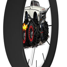 1972 GMC 4X4 Pickup Monster Truck with Rocks Car Art Wall clock