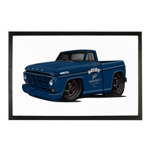 1967 Blue F-100 Sublimation Doormat