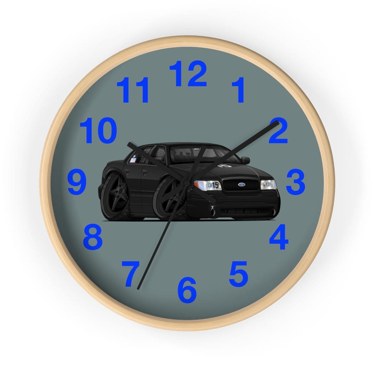 1999 Crown Victoria Car Art Wall clock