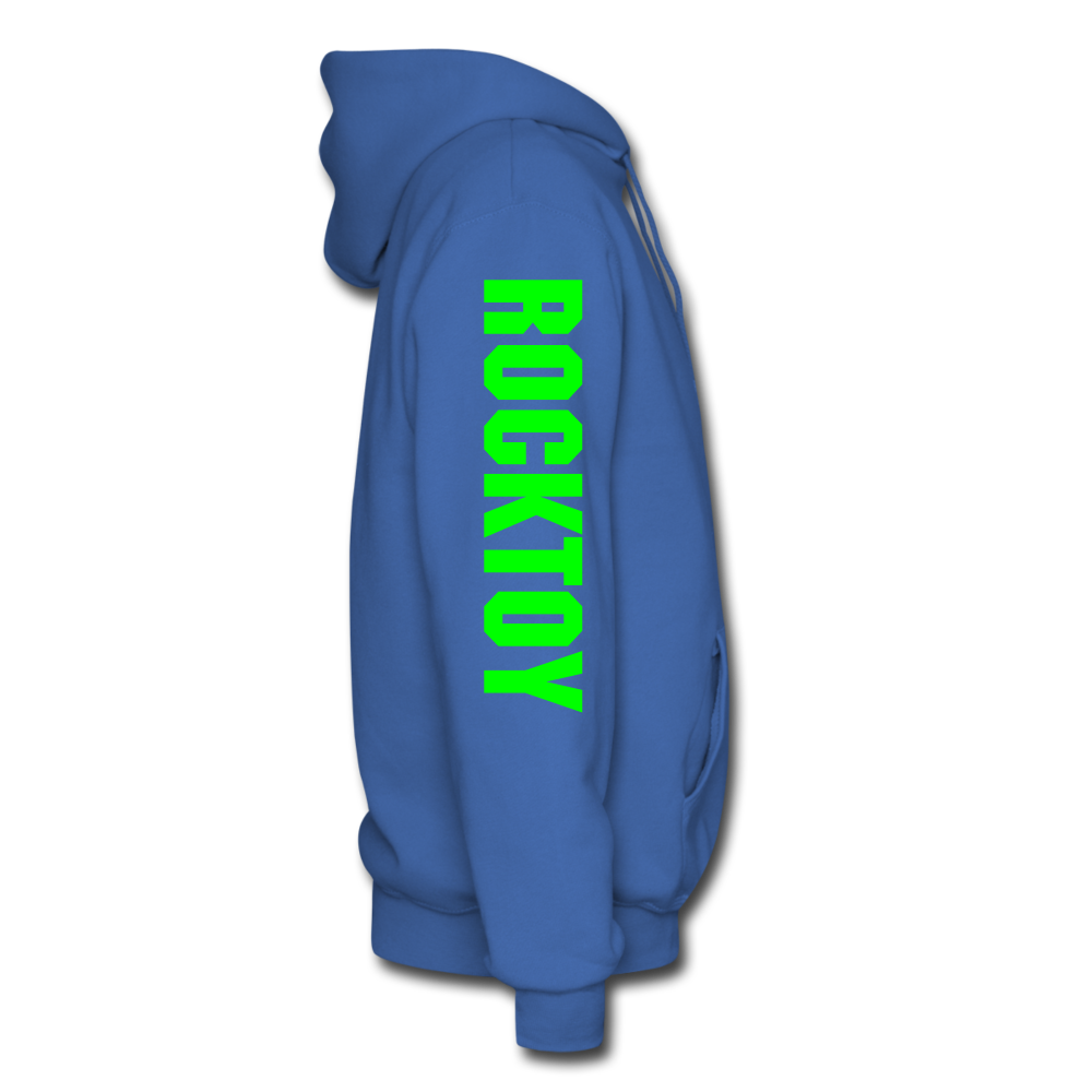 Green Jeep Rocktoy Rock Climber Car Art Men’s Premium Hoodie - royalblue