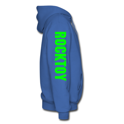 Green Jeep Rocktoy Rock Climber Car Art Men’s Premium Hoodie - royalblue