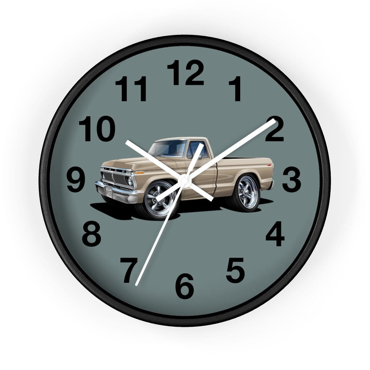 1974 F100 Pickup Truck Car Art Wall clock
