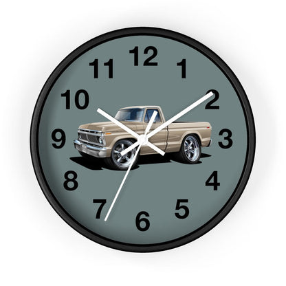 1974 F100 Pickup Truck Car Art Wall clock