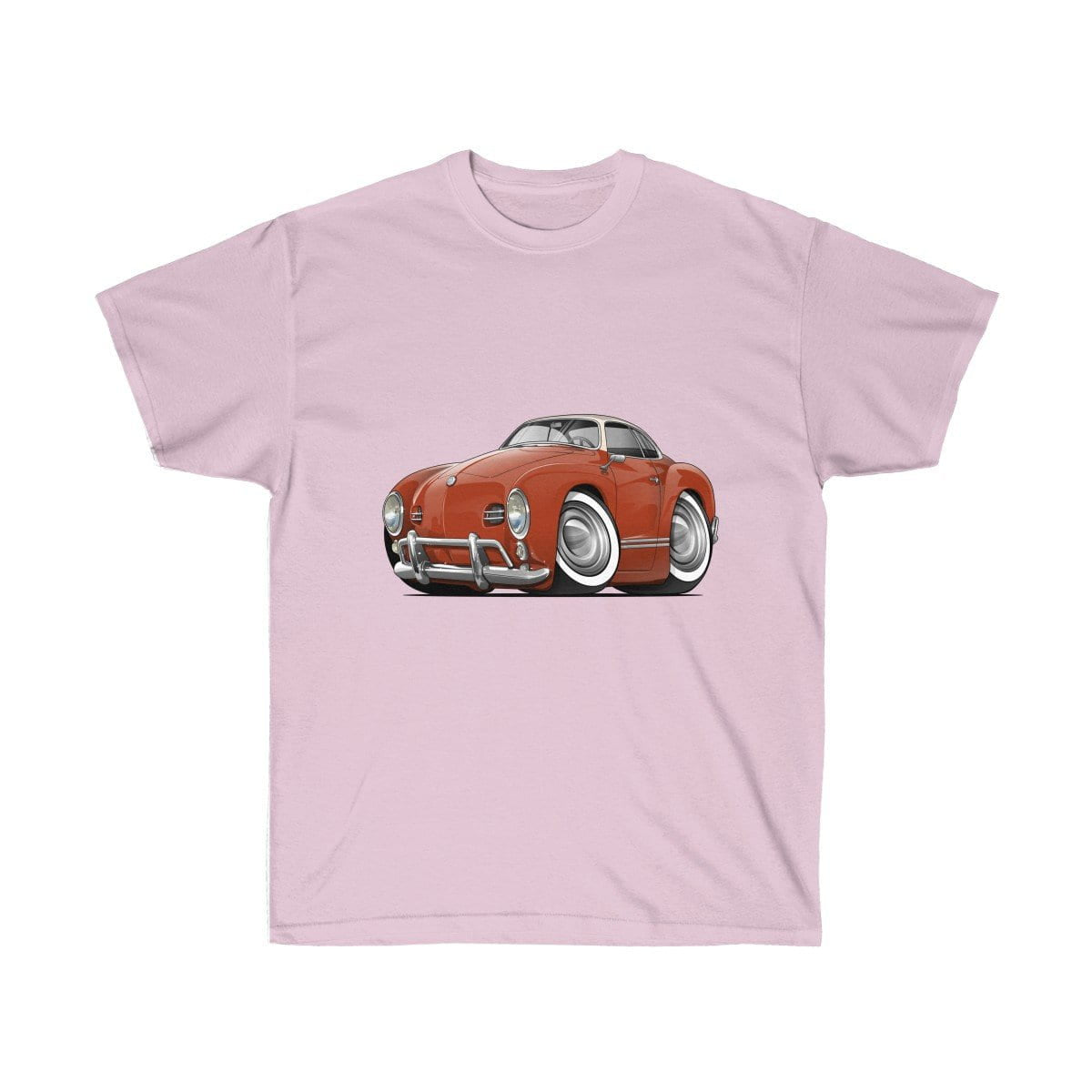 Volkswagen Cartoon Car Art Unisex Ultra Cotton Tee