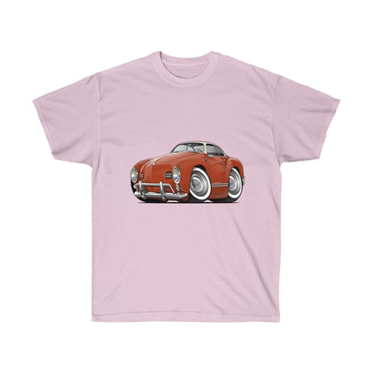 Volkswagen Cartoon Car Art Unisex Ultra Cotton Tee