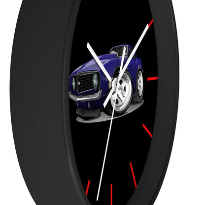 1st Generation Camaro Purple Wall clock
