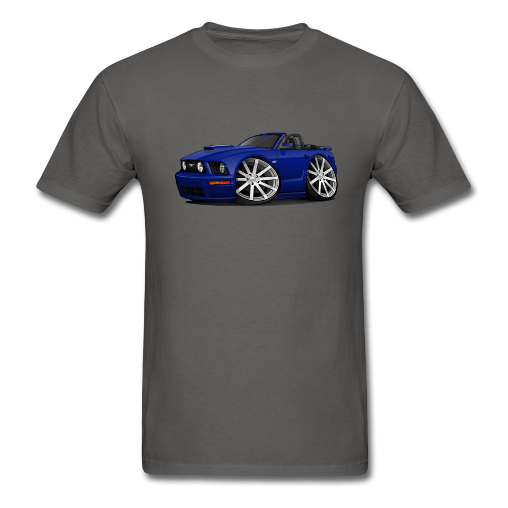 Mustang Convertible Men's T-Shirt - charcoal
