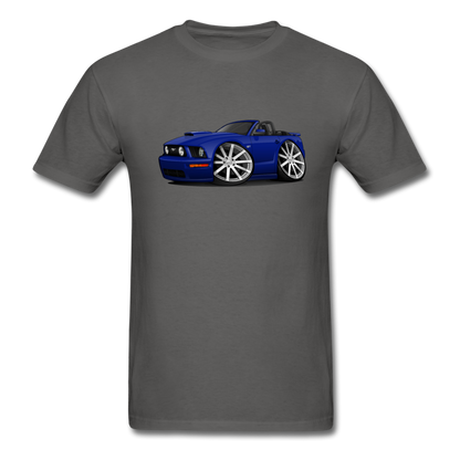 Mustang Convertible Men's T-Shirt - charcoal