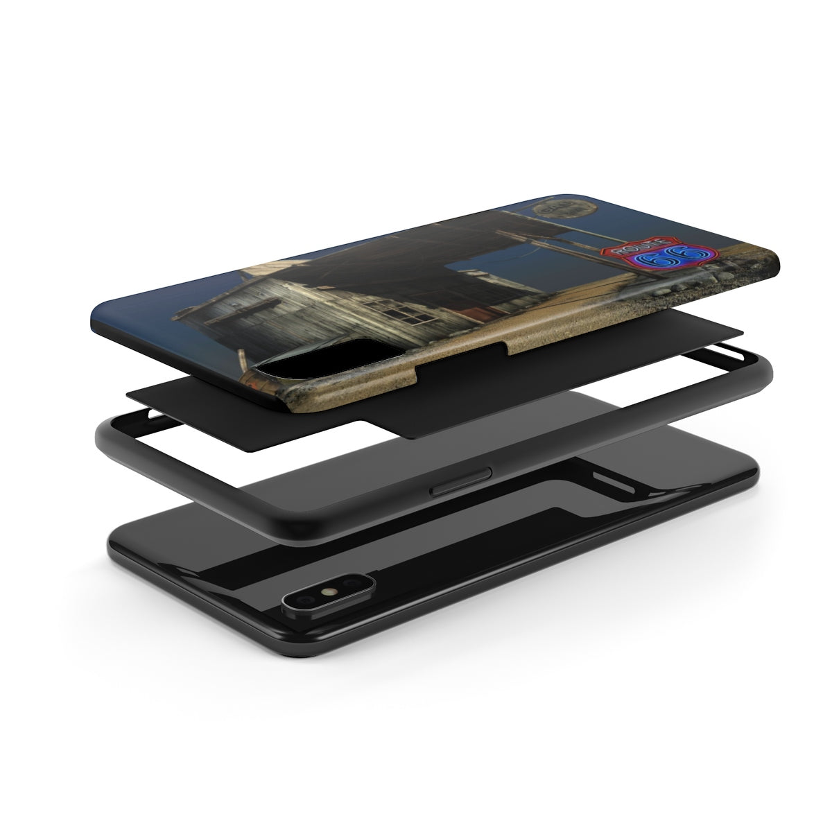 Route 66 Gas Station Case Mate Tough Phone Cases