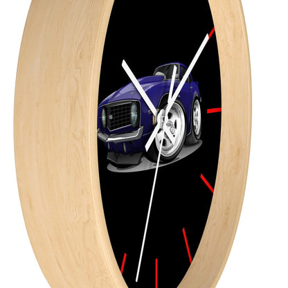 1st Generation Camaro Purple Wall clock
