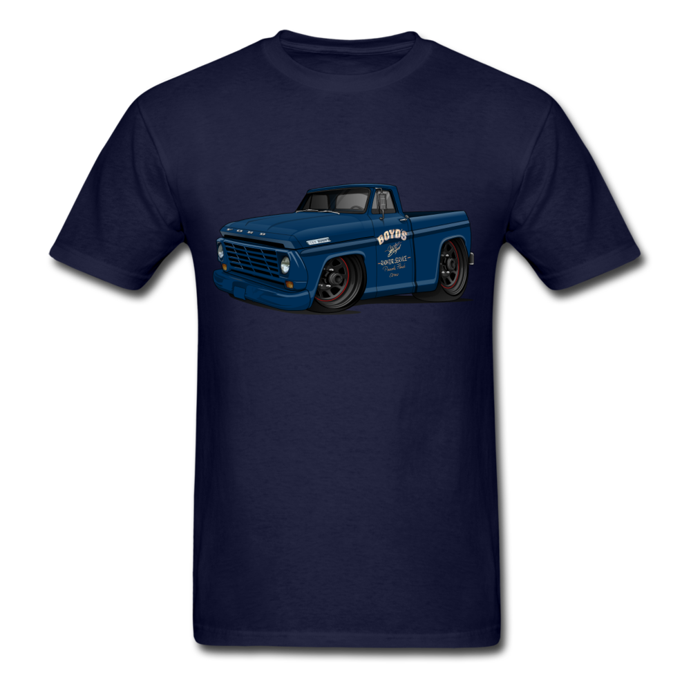1967 Ford F-100 Men's T-Shirt - navy