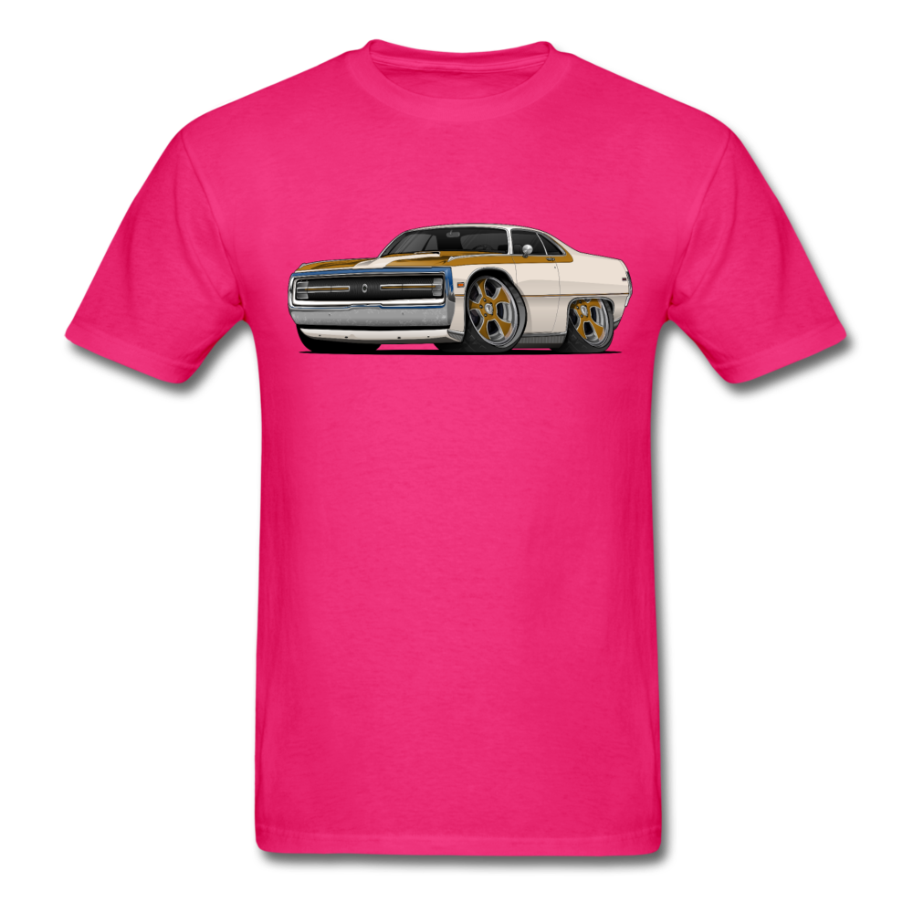 1970 Chrysler 300 Hurst Car Art Men's T-Shirt - fuchsia